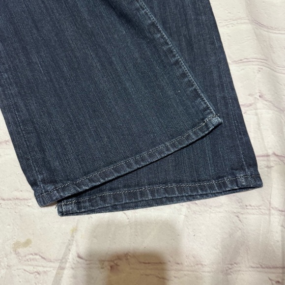 EXPRESS STELLA boot cut Women’s dark wash Blue Jeans Y2K fashion Low rise 0R GuC - Picture 13 of 14